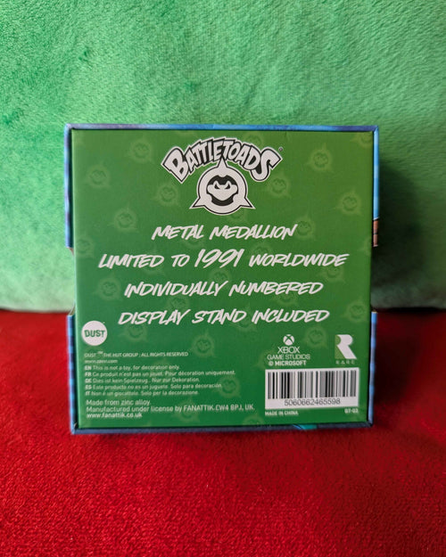 Battletoads : Limited Edition Green Collectible Medallion