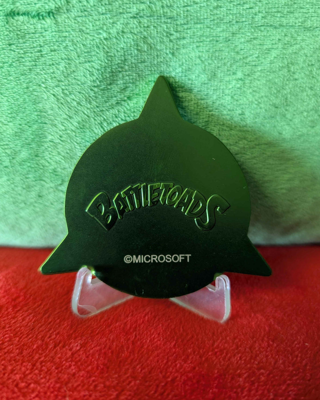 Battletoads : Limited Edition Green Collectible Medallion
