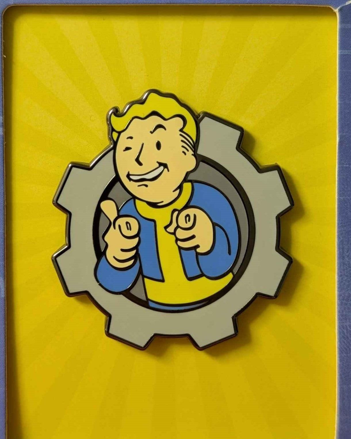 Fallout : Limited Edition Charisma Boy Collectible Pin Badge