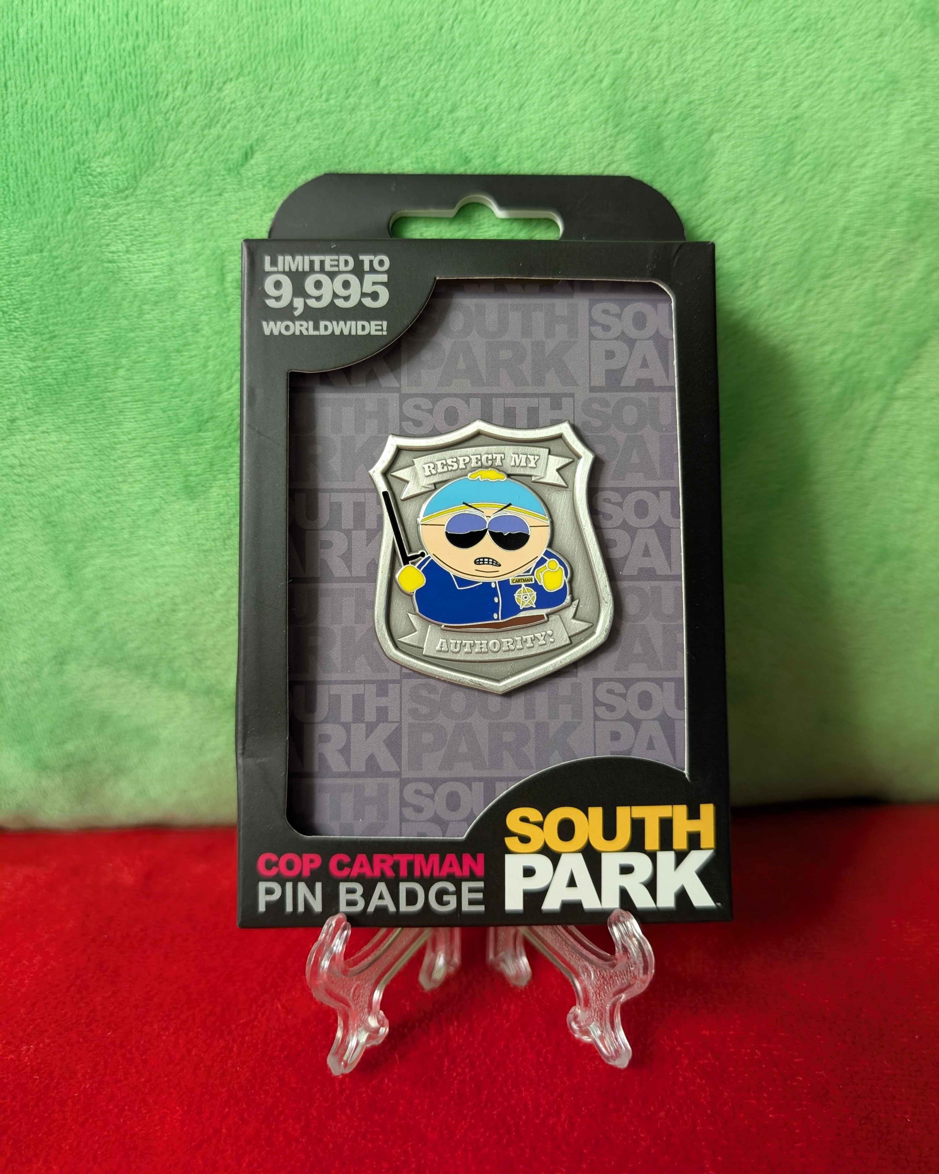 South Park : Cartman Police Limited Edition Collectible Pin Badge