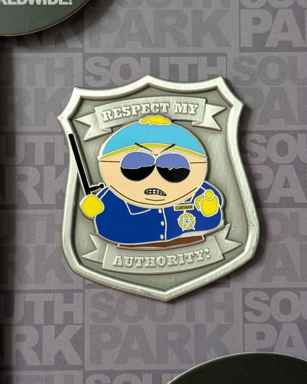 South Park : Cartman Police Limited Edition Collectible Pin Badge