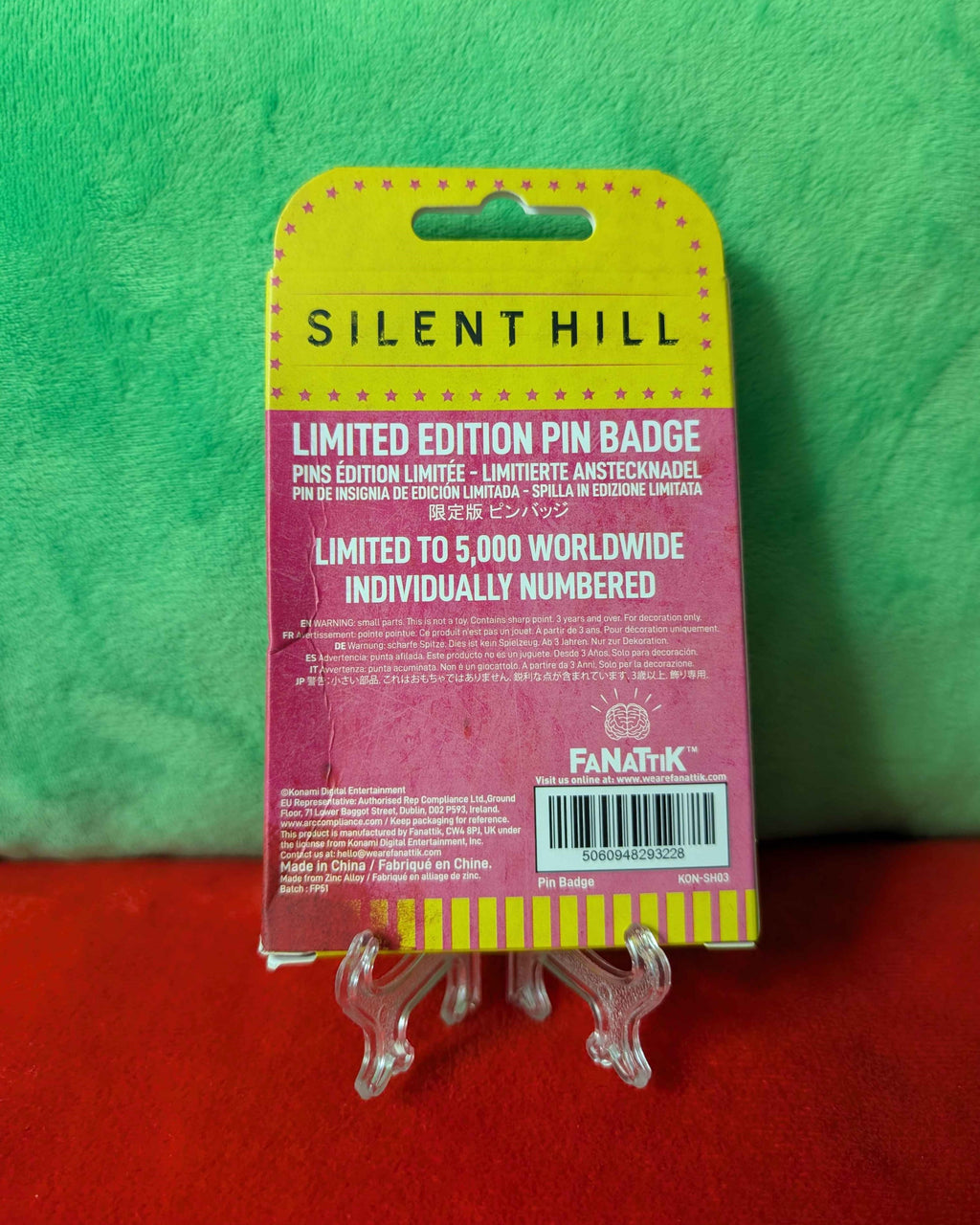 Silent Hill : Robbie the Rabbit Limited Edition Collectible Enamel Pin Badge