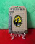 Metal Gear Solid : Limited Edition Collectible Delta FOX Pin Badge