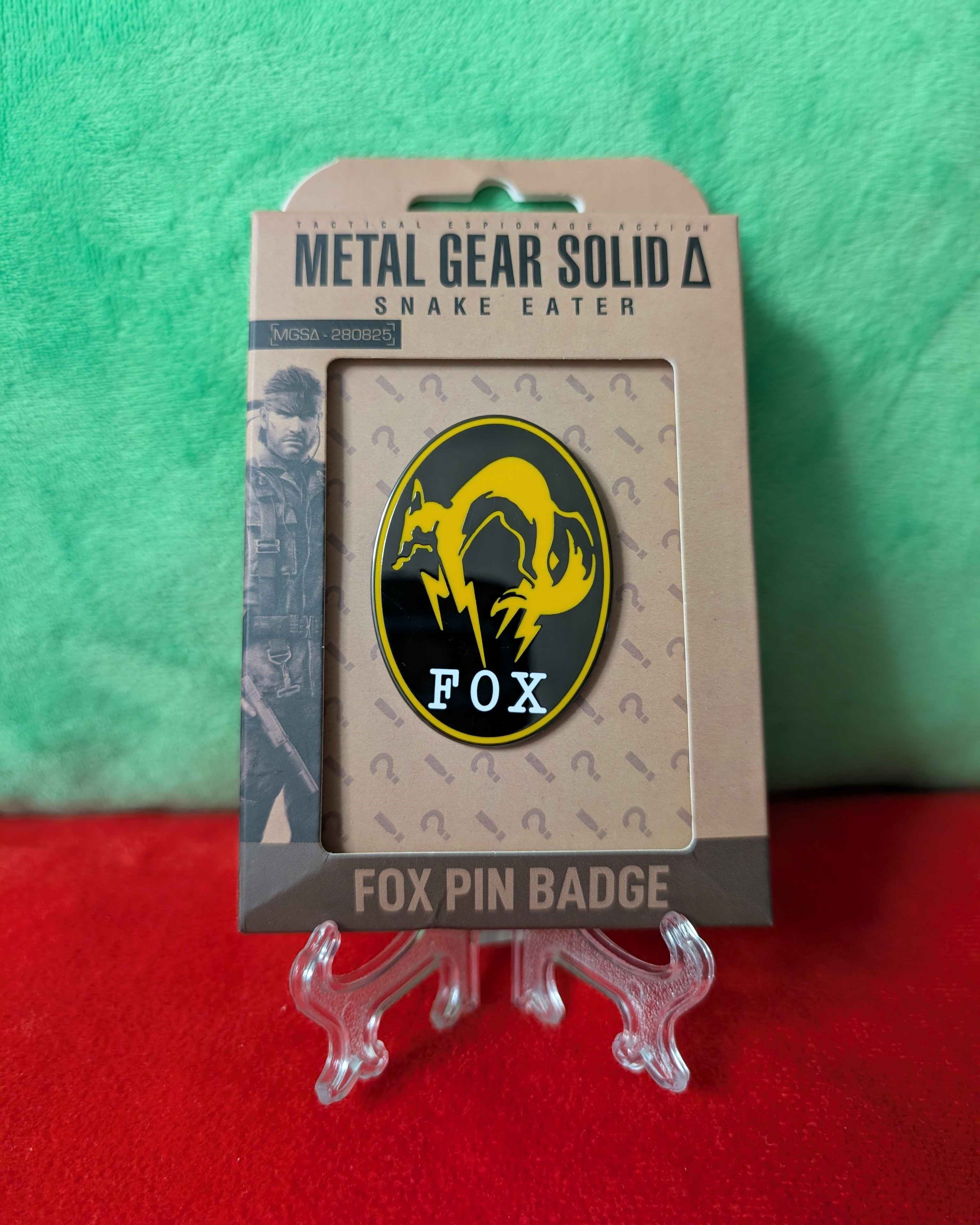 Metal Gear Solid : Limited Edition Collectible Delta FOX Pin Badge