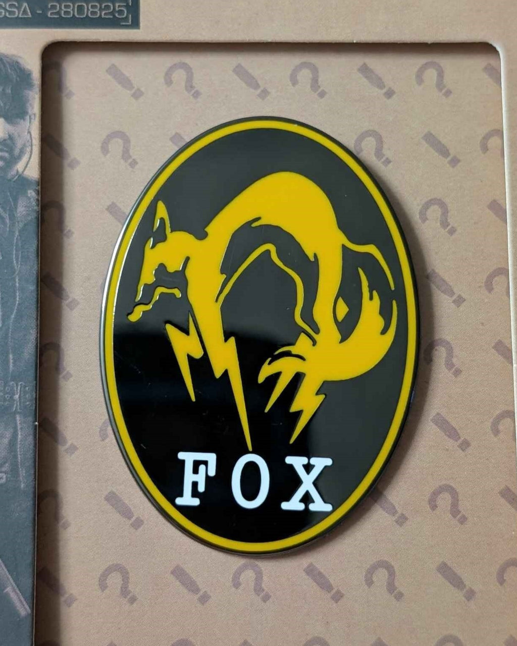 Metal Gear Solid : Limited Edition Collectible Delta FOX Pin Badge