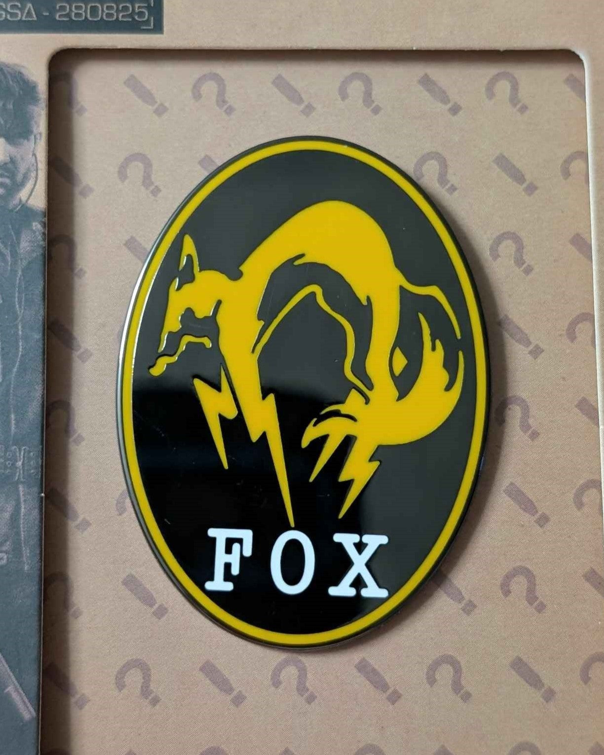 Metal Gear Solid : Limited Edition Collectible Delta FOX Pin Badge