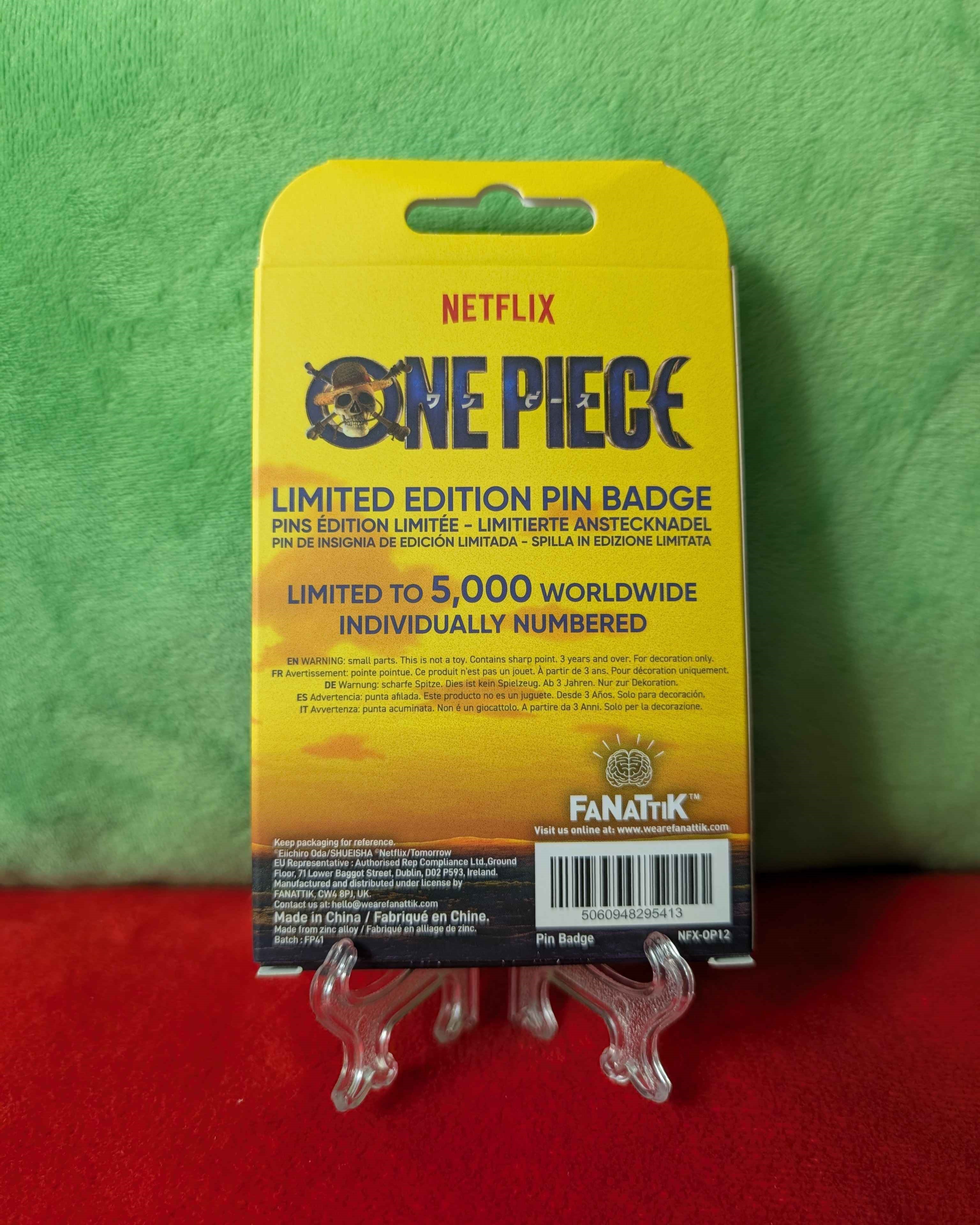 One Piece : Limited Edition Collectible Marine Pin Badge