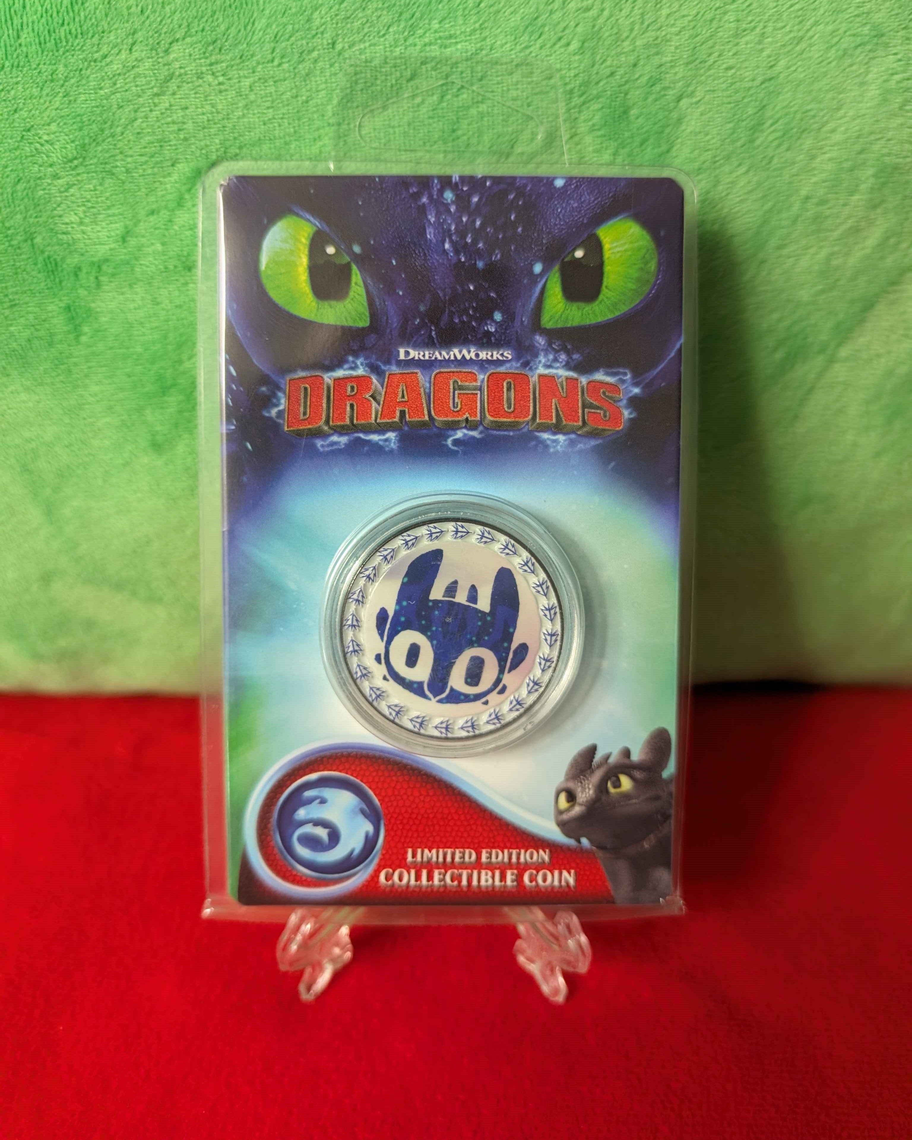 How to Train Your Dragon : Toothless / Light Fury Limited Edition Coin