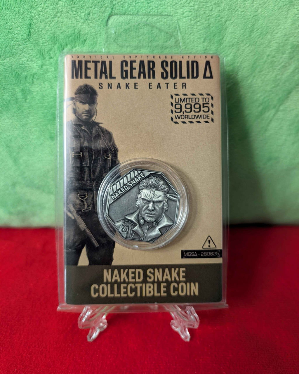Metal Gear Solid : Delta Limited Edition Collectible Naked Snake Coin