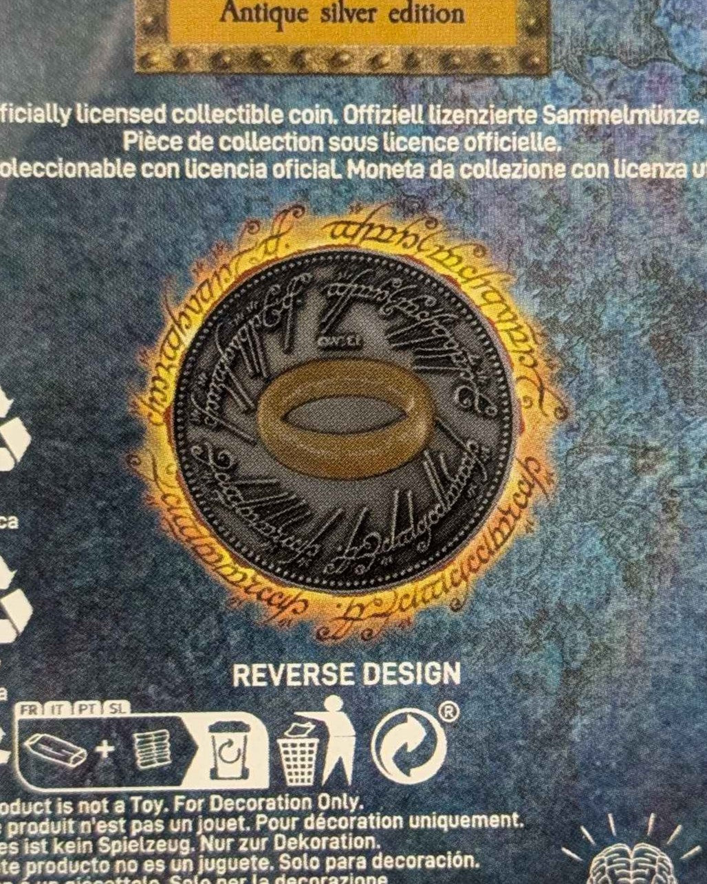 The Lord of the Rings : Limited Edition Gollum Collectible Coin
