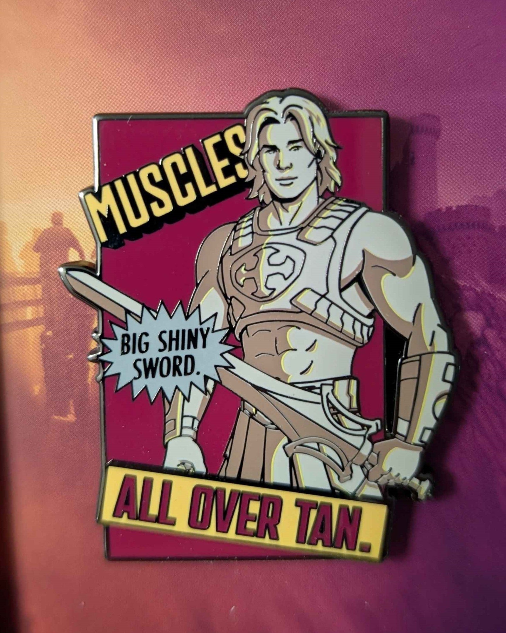 Masters of the Universe 2026 : Limited Edition Collectible He-Man Pin Badge