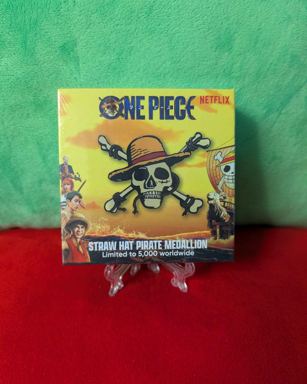 One Piece : Limited Edition Collectible Jolly Roger Medallion