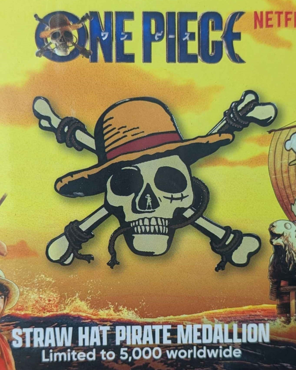 One Piece : Limited Edition Collectible Jolly Roger Medallion