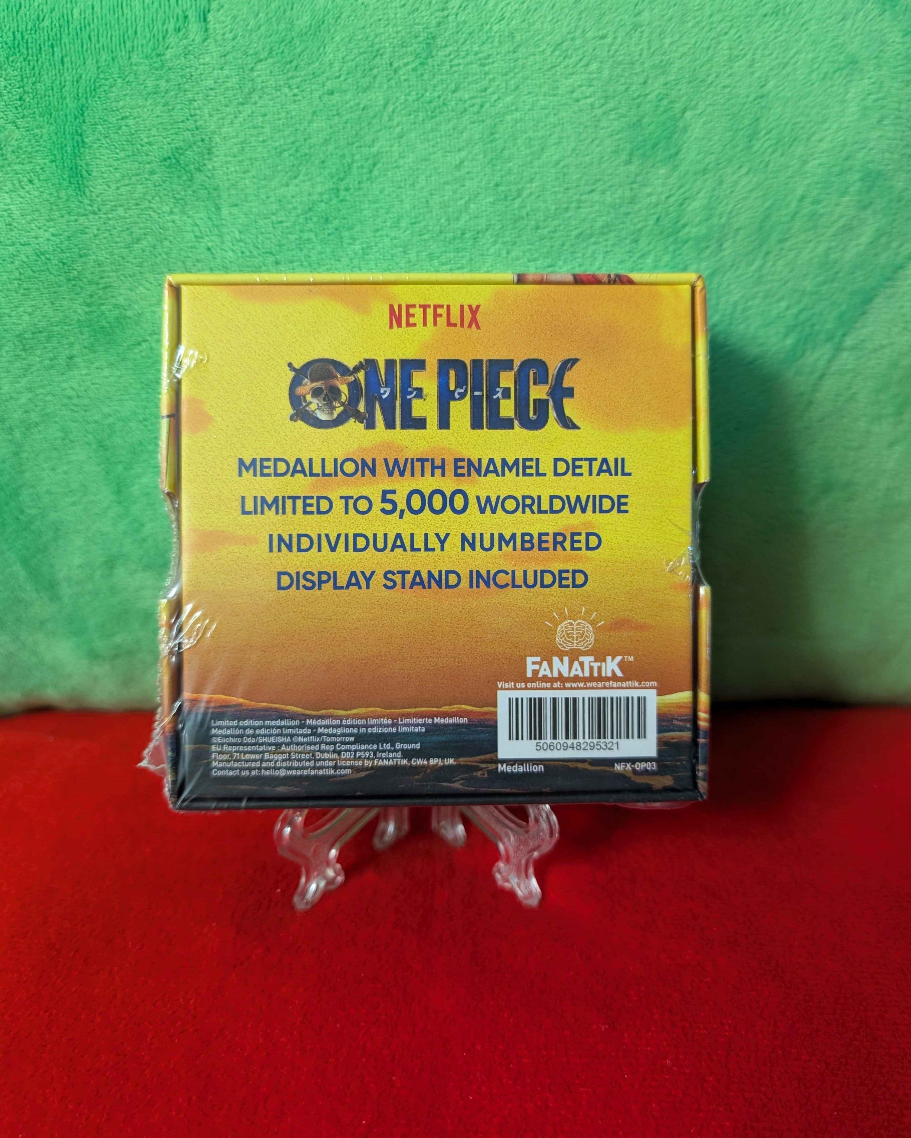One Piece : Limited Edition Collectible Jolly Roger Medallion