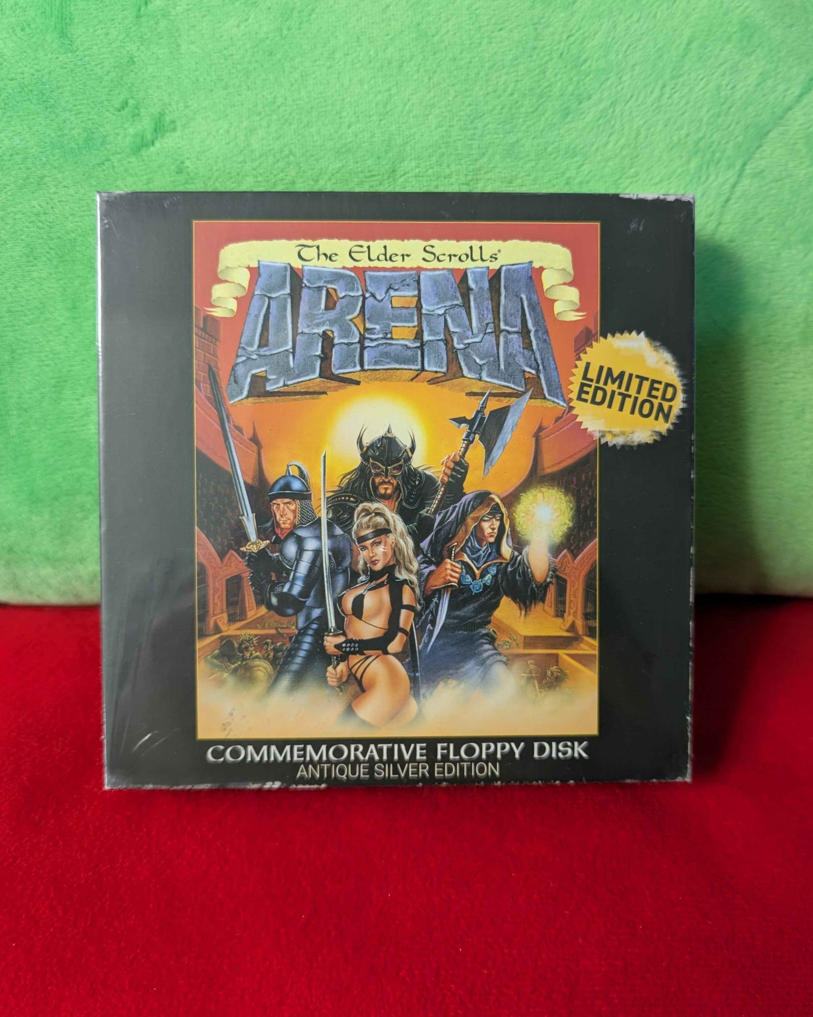 The Elder Scrolls Arena : Limited Edition Metal Collectible Floppy Disk Replica