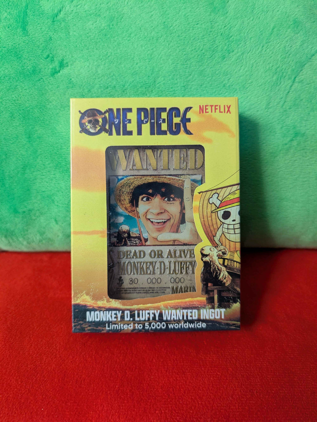 One Piece : Limited Edition Collectible Wanted Poster Ingot