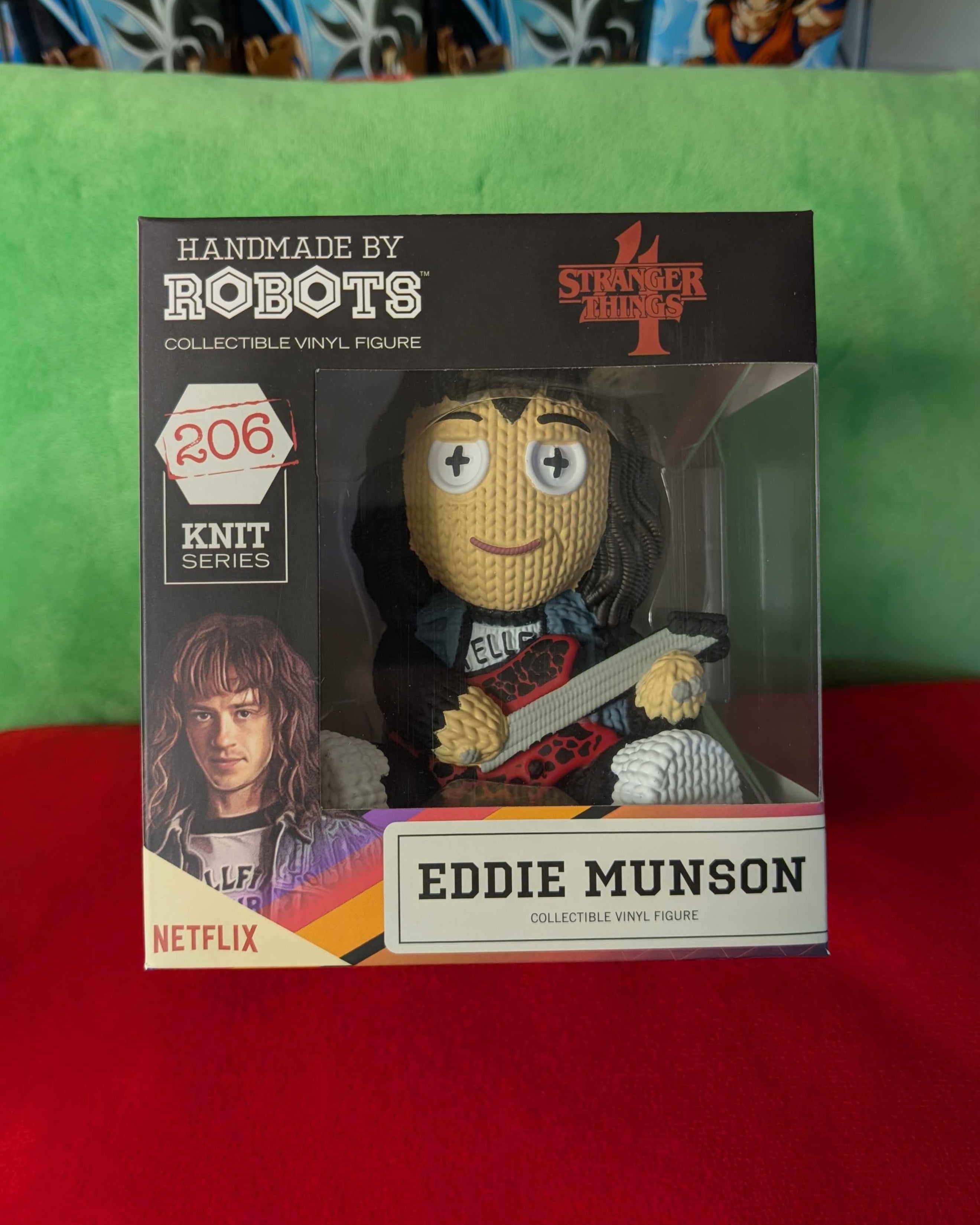 Stranger Things : Eddie Munson Handmade By Robots Collectible Vinyl Figure