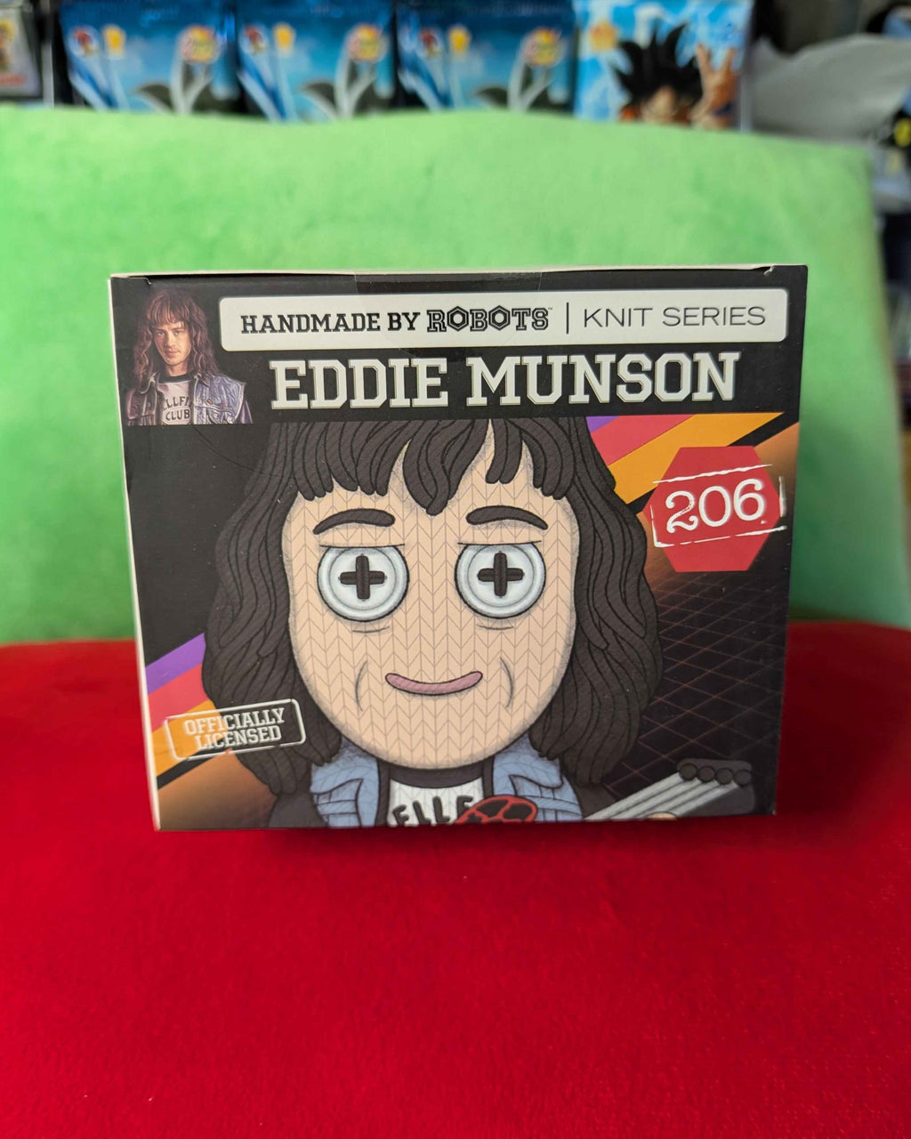 Stranger Things : Eddie Munson Handmade By Robots Collectible Vinyl Figure