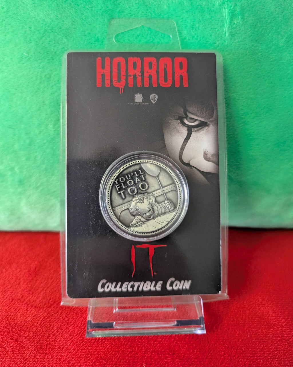 IT : Limited Edition Horror Collectible " You'll Float Too " Coin