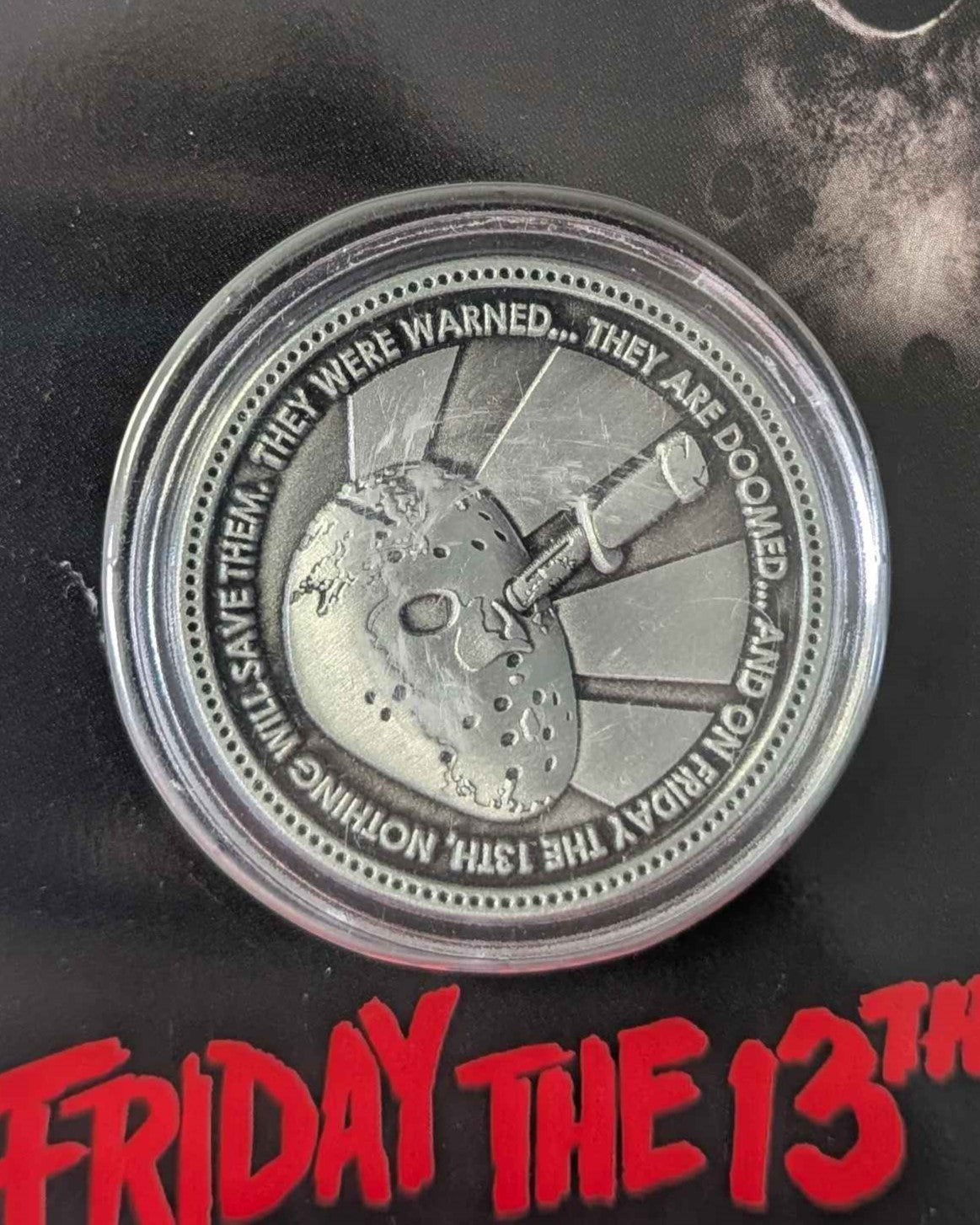 Friday the 13th : Limited Edition Horror Collectible Coin