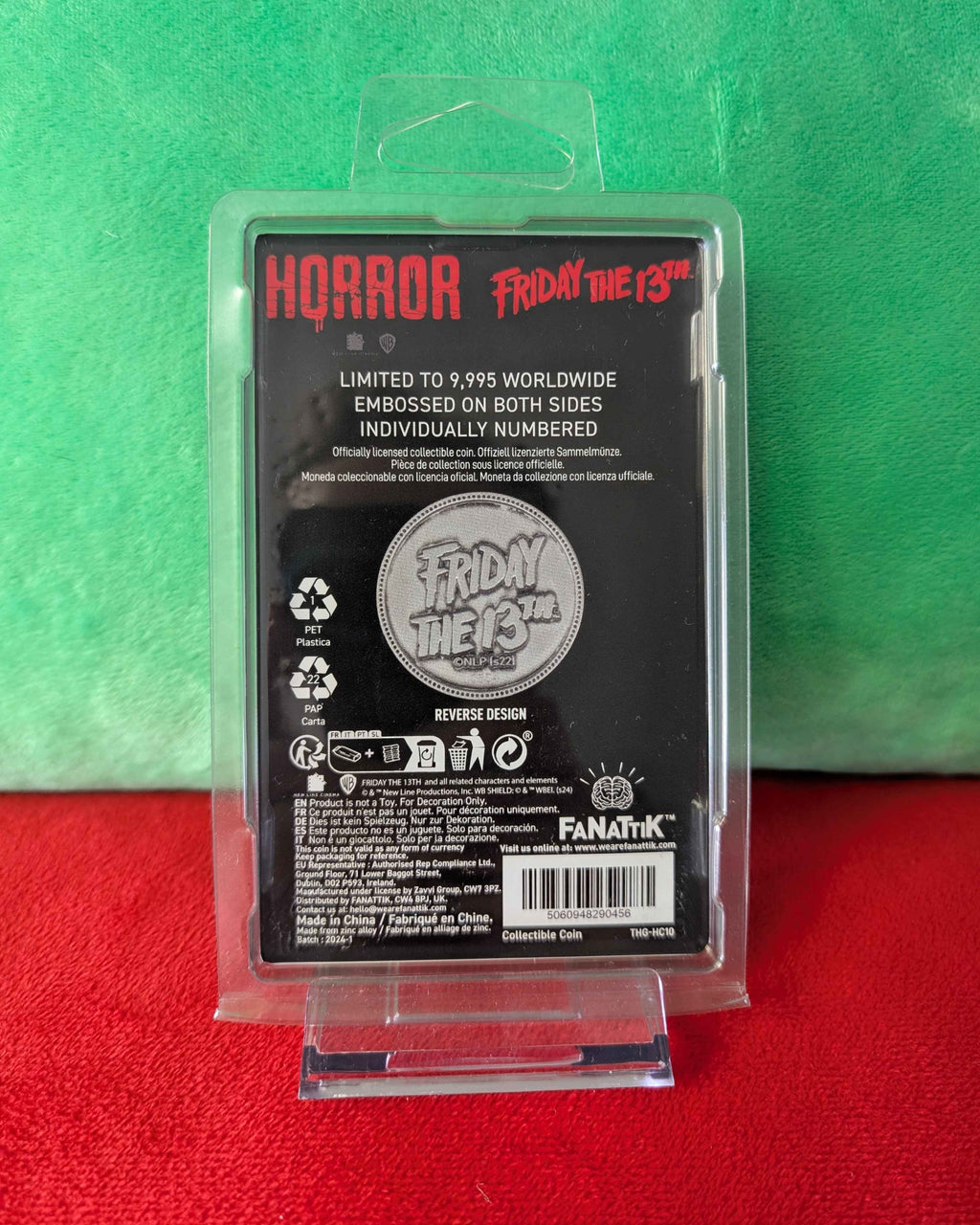 Friday the 13th : Limited Edition Horror Collectible Coin
