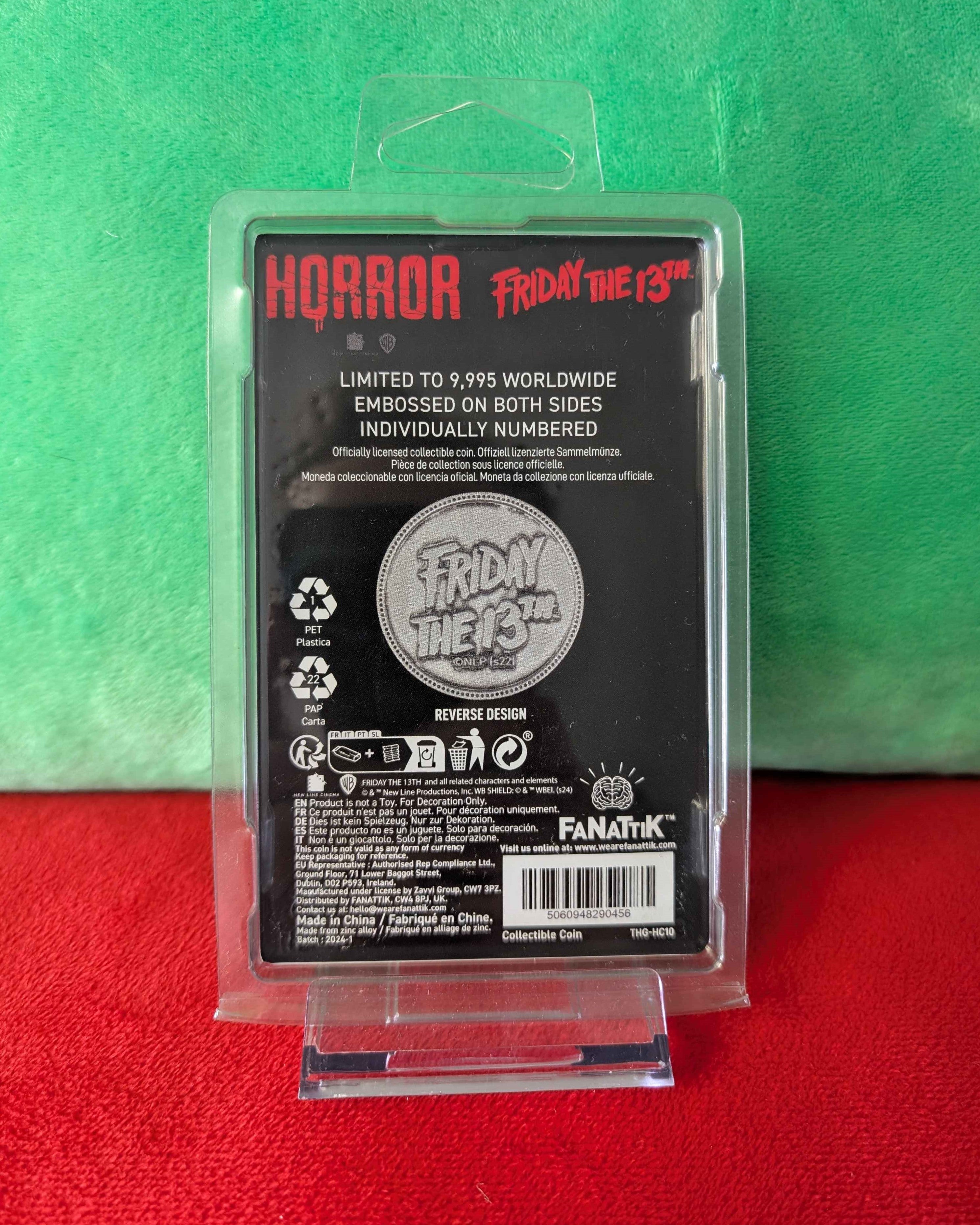 Friday the 13th : Limited Edition Horror Collectible Coin