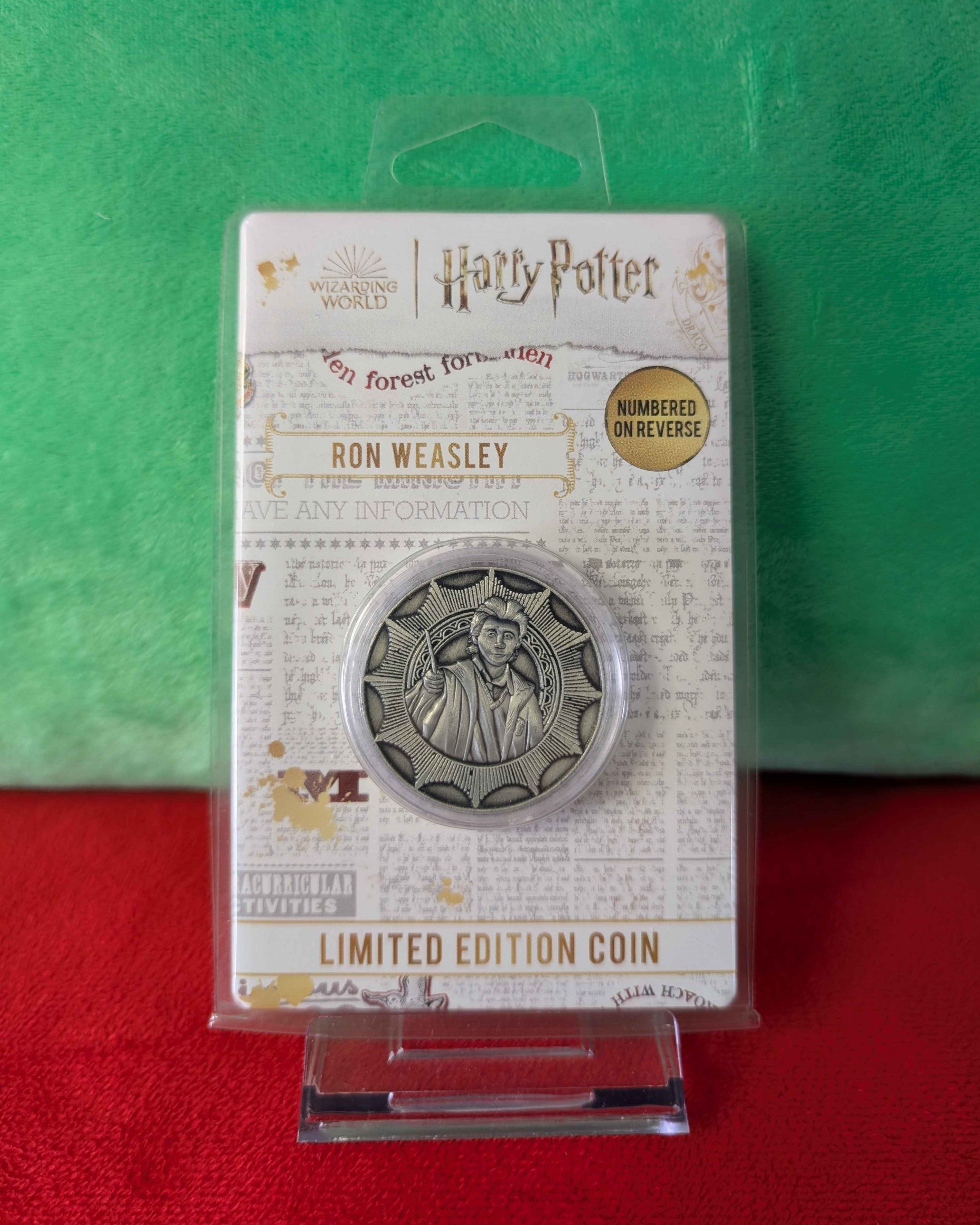 Harry Potter : Limited Edition Ron Weasley Collectible Coin