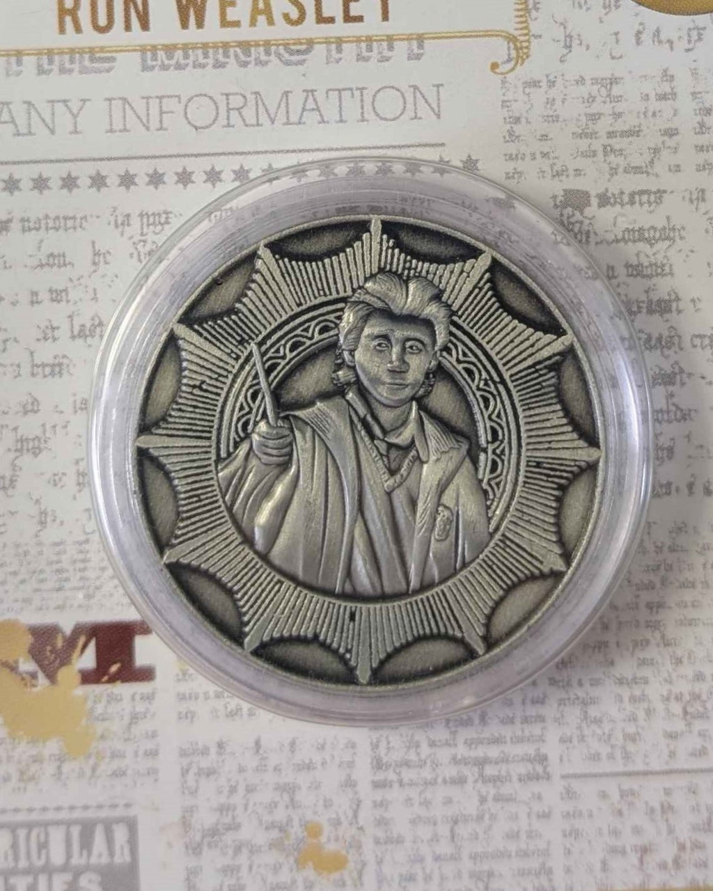 Harry Potter : Limited Edition Ron Weasley Collectible Coin
