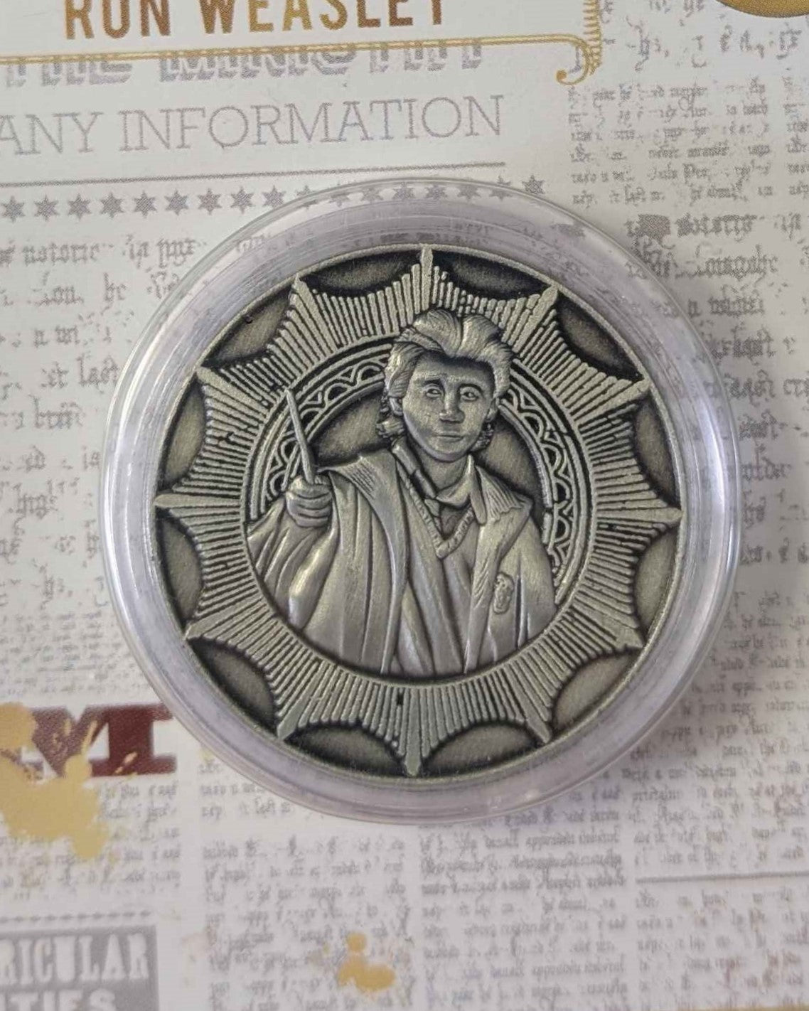 Harry Potter : Limited Edition Ron Weasley Collectible Coin