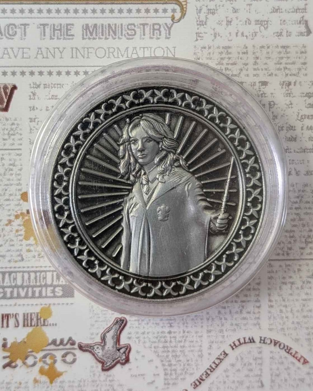 Harry Potter : Limited Edition Hermione Granger Collectible Coin