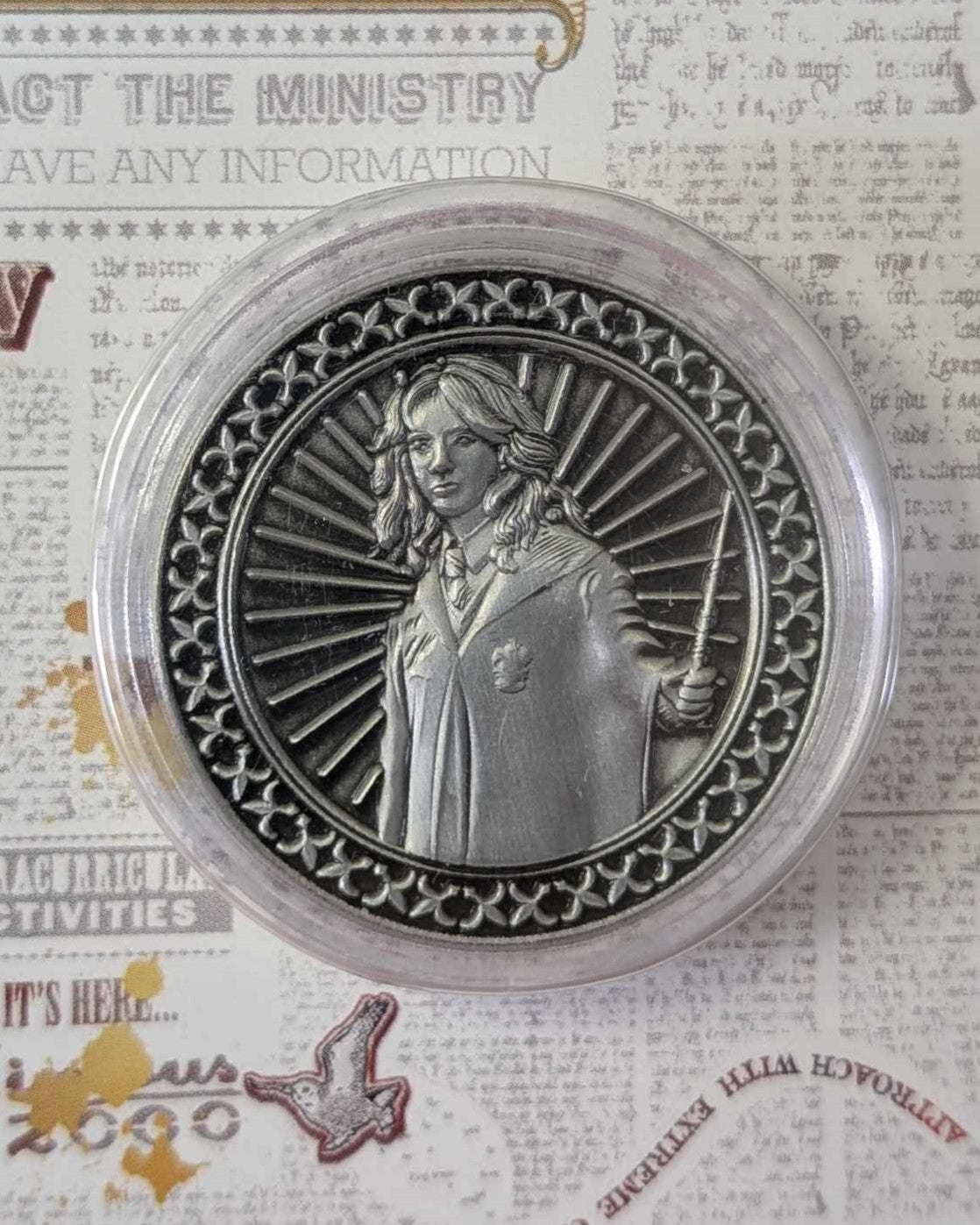 Harry Potter : Limited Edition Hermione Granger Collectible Coin