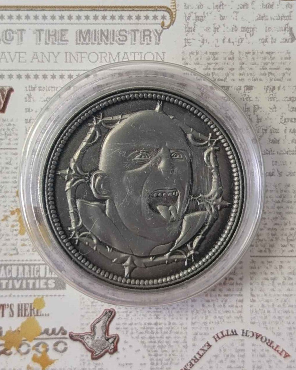 Harry Potter : Limited Edition Lord Voldemort Collectible Coin