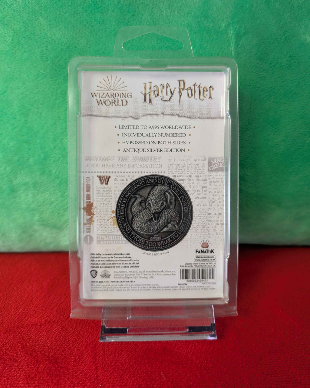 Harry Potter : Limited Edition Lord Voldemort Collectible Coin