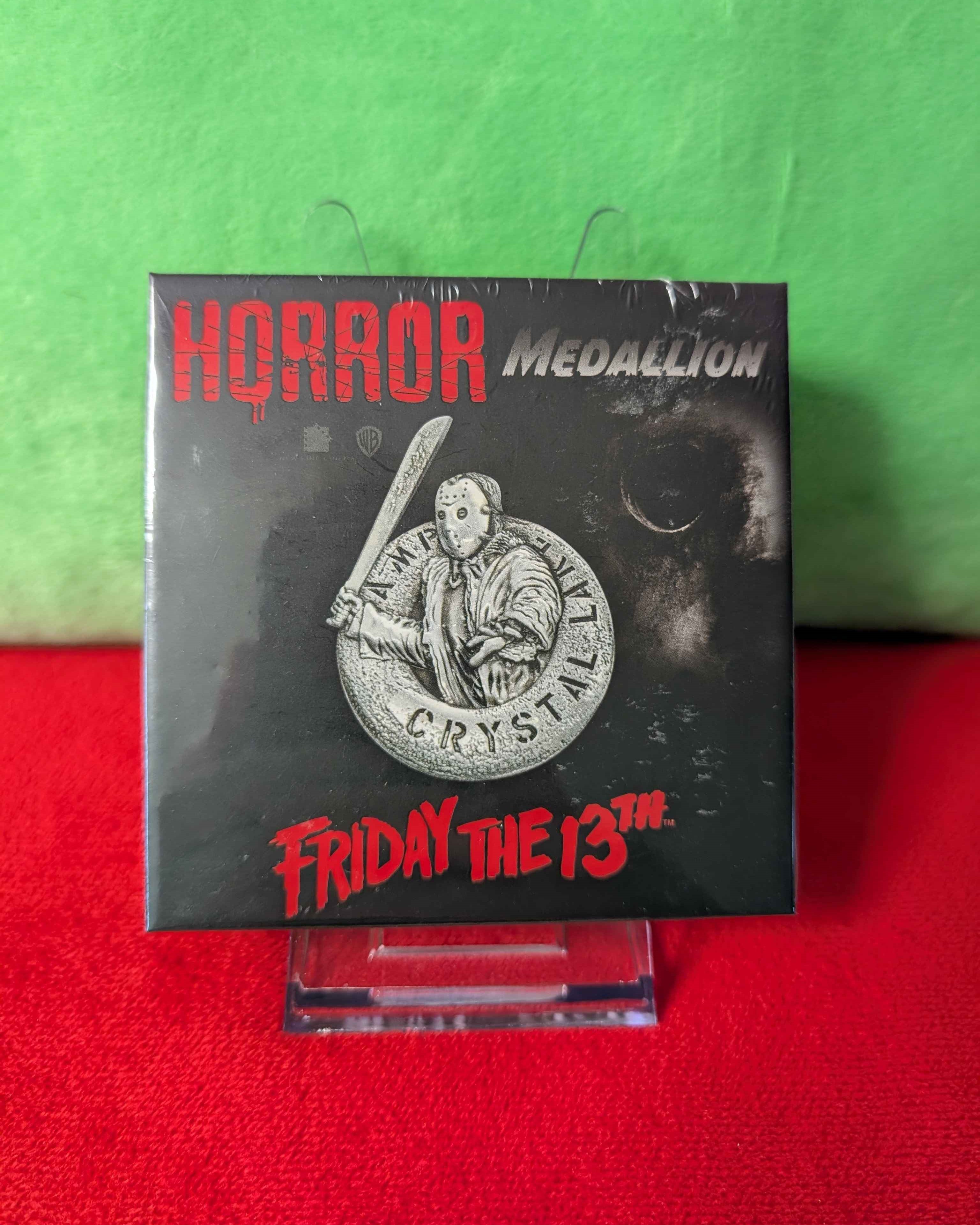 Friday the 13th : Jason Limited Edition Collectible HORROR Medallion