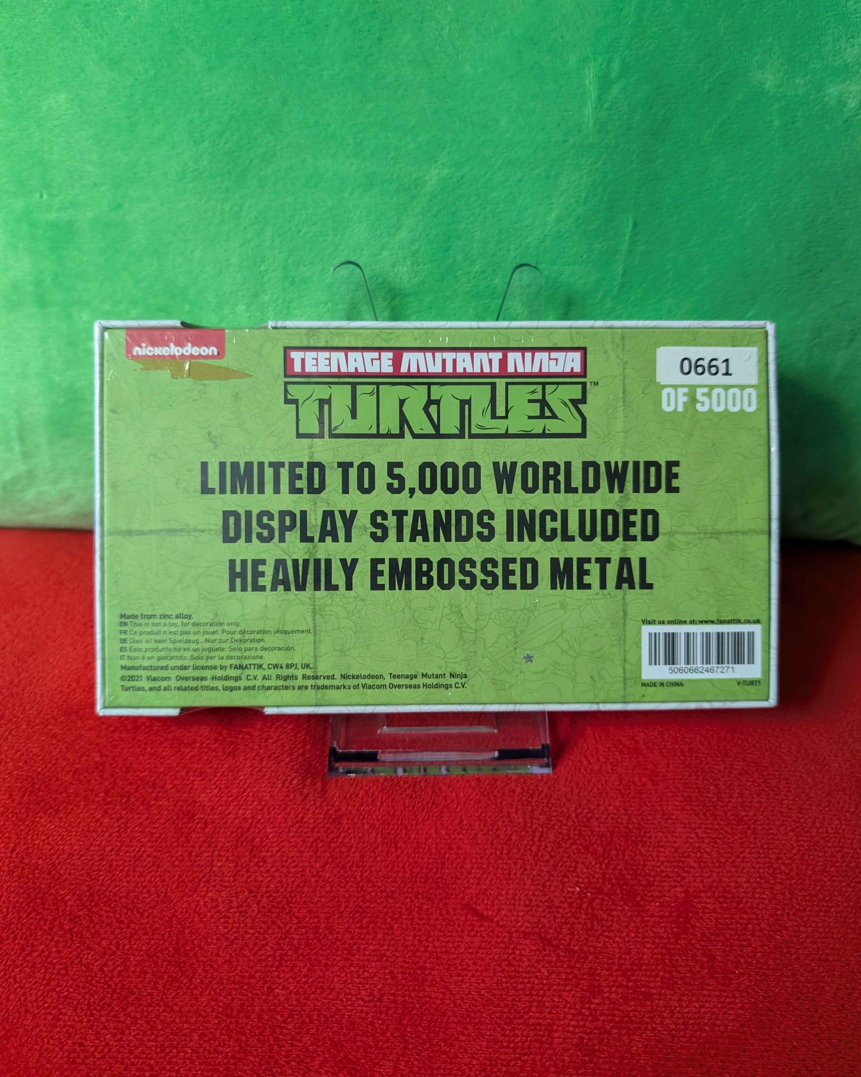 Teenage Mutant Ninja Turtles : Limited Edition Medallion Set - Bebop & Rocksteady