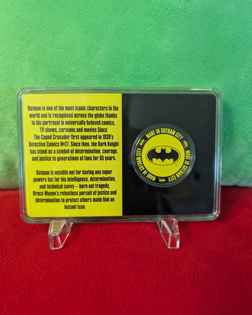 Batman : Limited Edition Collectible 85th Anniversary Coin