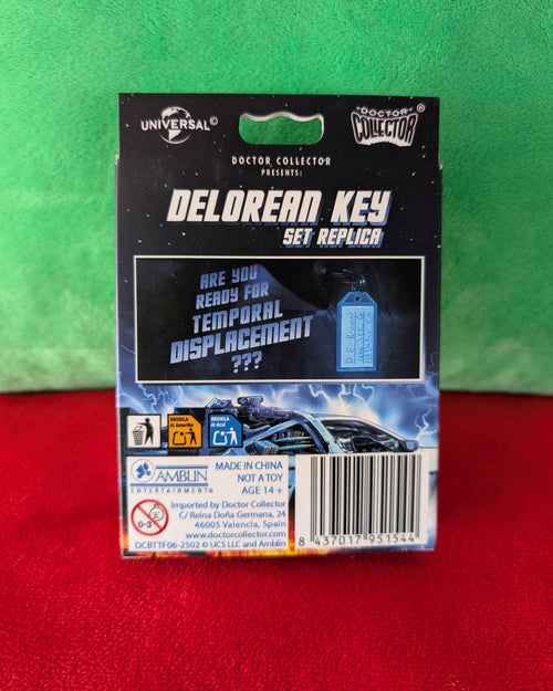Back To The Future : Official Licenced DeLorean Key Replica