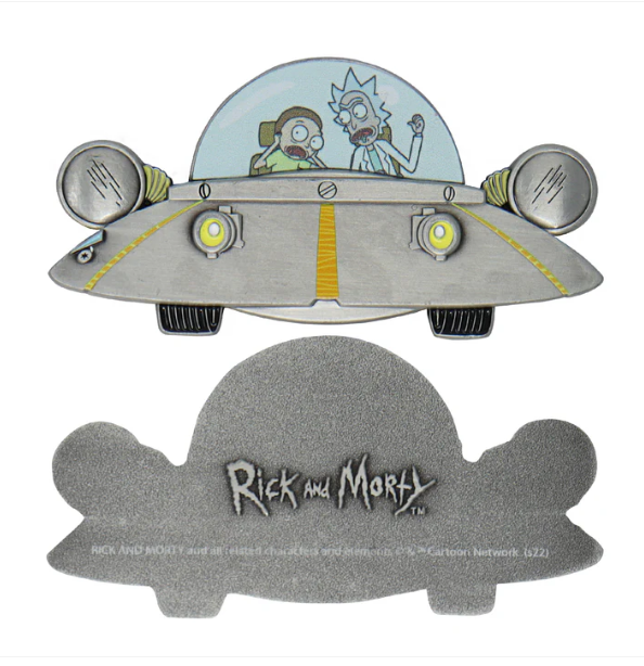 Rick & Morty : Limited Edition Collectible Ship Medallion