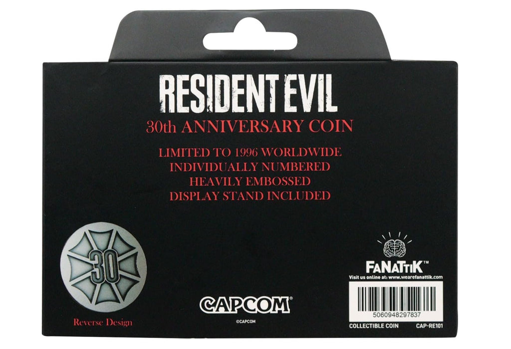 Resident Evil : 30th Anniversary Presentation Coin Limited Edition Collectible