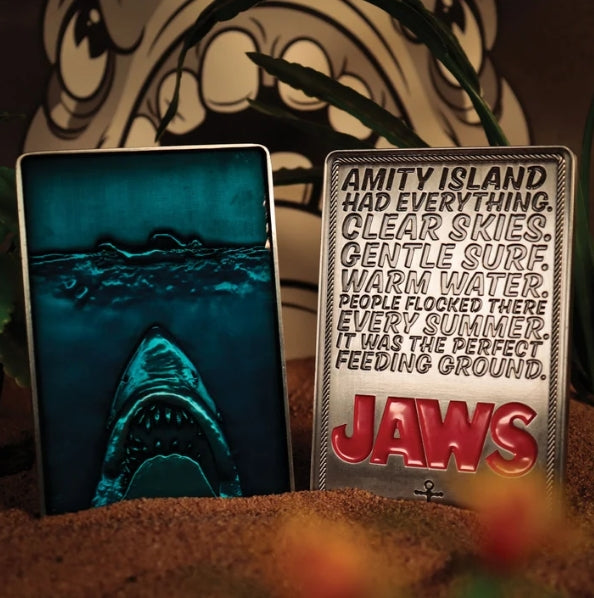 Jaws 50th Anniversary Poster Limited Edition Ingot