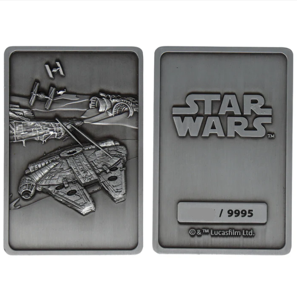 Star Wars : Limited Edition Millennium Falcon Metal Ingot Collectible