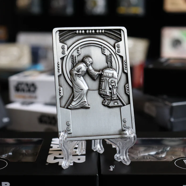 Star Wars : Limited Edition " My Only Hope " Metal Ingot Collectible