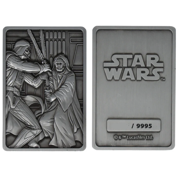 Star Wars : Limited Edition " We Meet Again " Metal Ingot Collectible