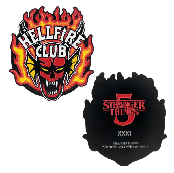 Stranger Things : Limited Edition Collectible Hellfire Club Medallion
