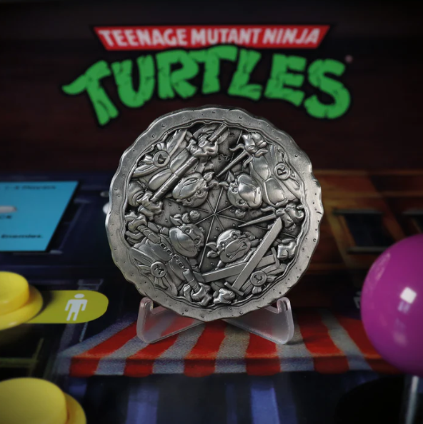 TMNT : Teenage Mutant Ninja Turtles Limited Edition Collectible Pizza Medallion