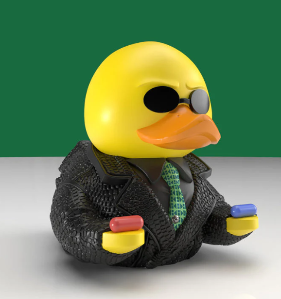 The Matrix : Morpheus Tubbz Cosplay Duck Boxed Edition