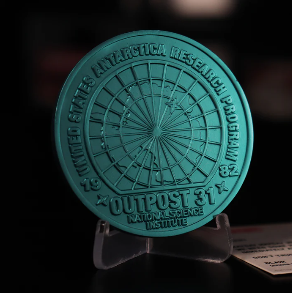 The Thing : Limited Edition Collectible Embossed Medallion John Carpenter