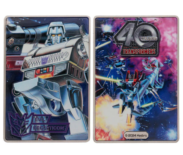 Transformers : 40th Anniversary Decepticons Limited Edition Collectible Ingot