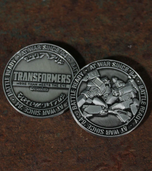 Transformers : Limited Edition " More Than Meets The Eye " Collectible Coin